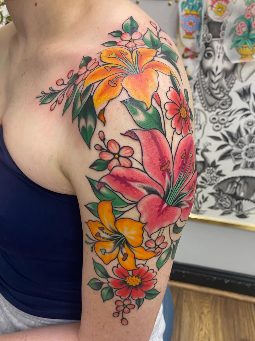 Tattoo by @lady_lively — illustrative, neo_traditional