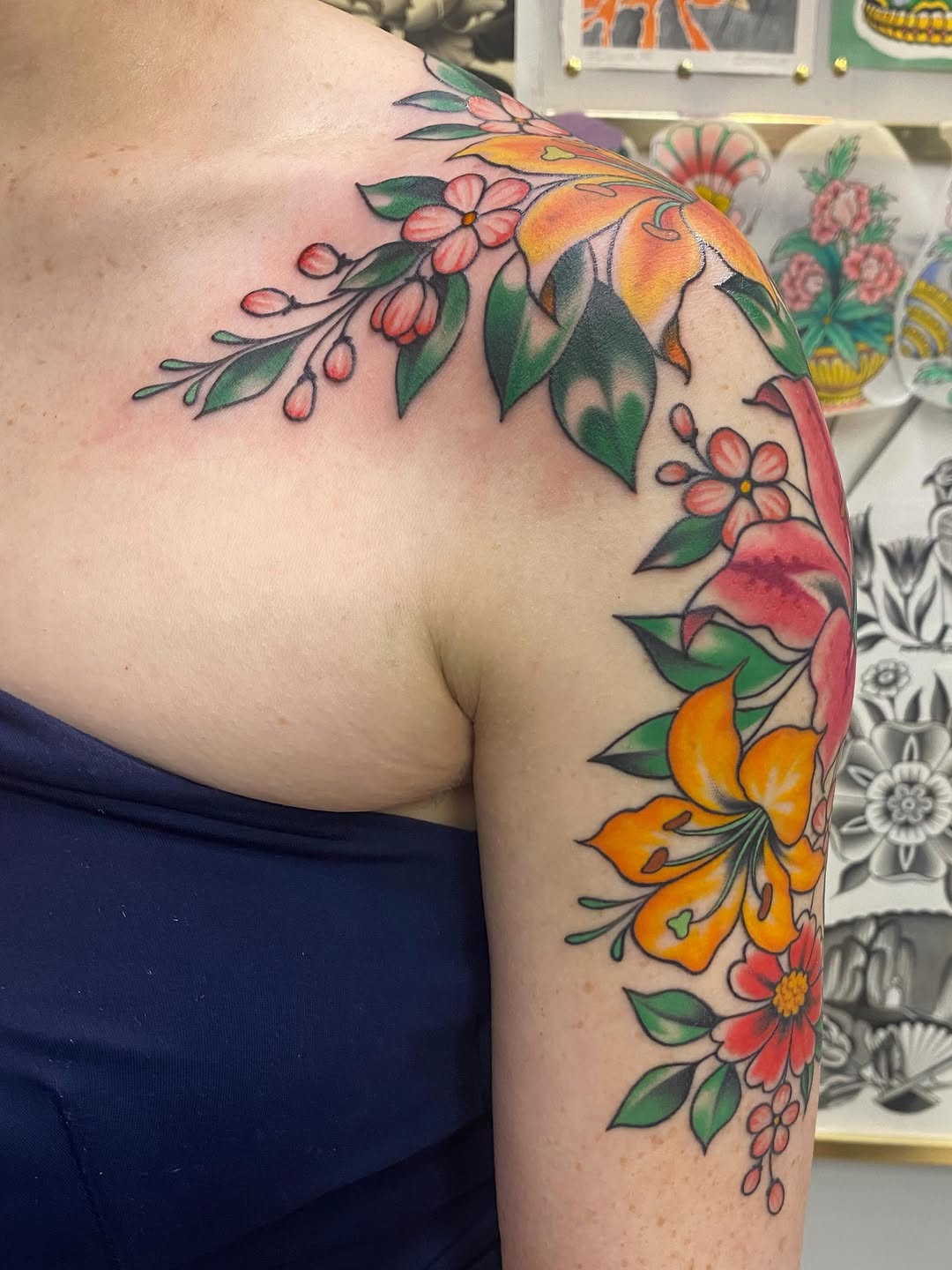 Tattoo by @lady_lively — illustrative, american_traditional