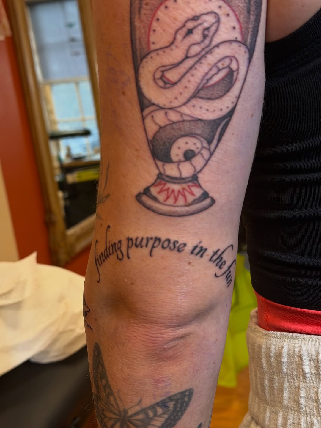 Tattoo by @gianna.tattoos — lettering_script