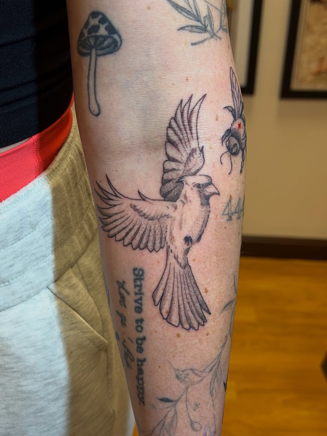 Tattoo by @gianna.tattoos — black_and_grey