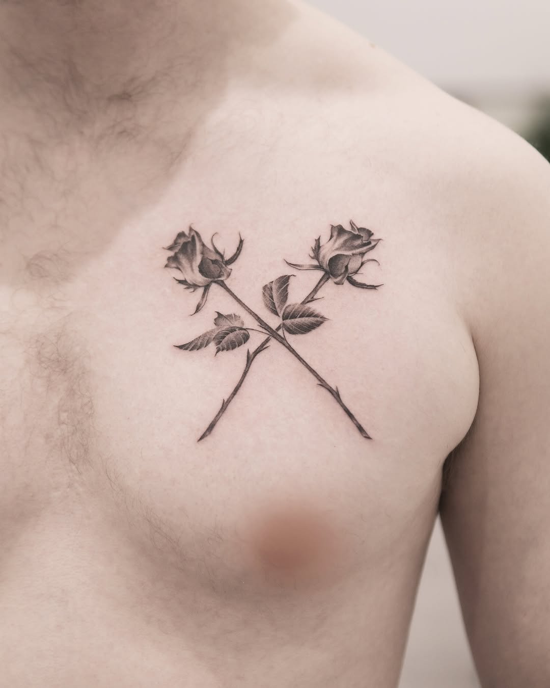 Tattoo by @joeysneedle — fine_line, black_and_grey
