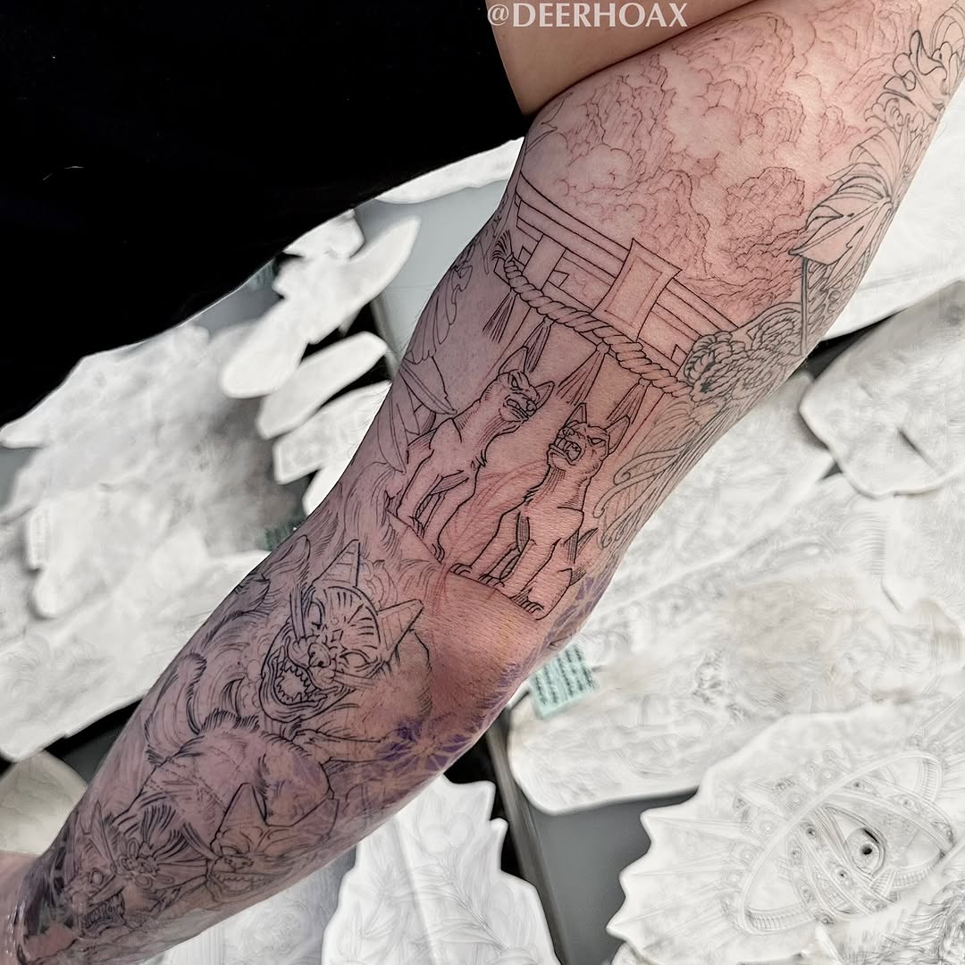Tattoo by @deerhoax — japanese_irezumi
