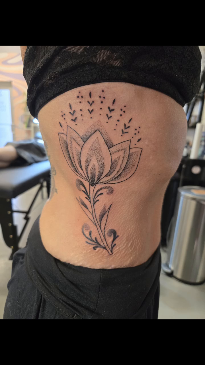 Tattoo by @myinklady — fine_line, dotwork