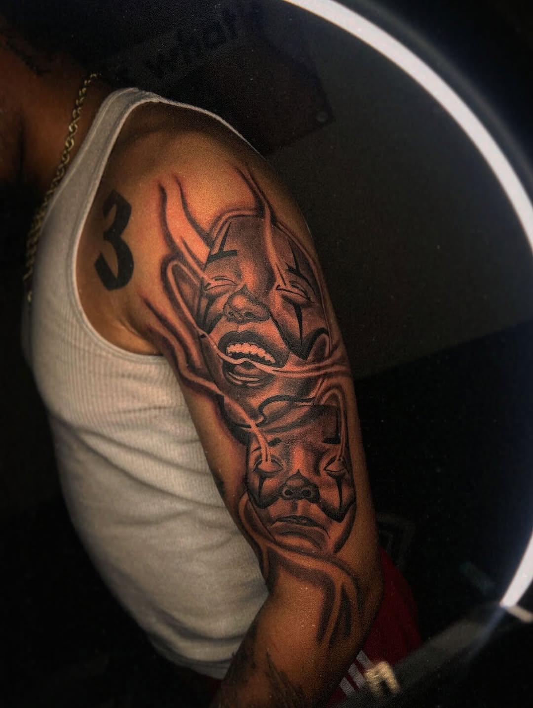 Tattoo by @tattsbyleek โ black_and_grey