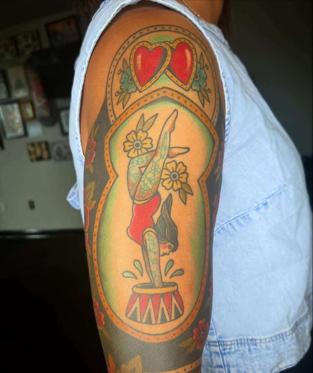 Tattoo by @taylorthetattooer โ american_traditional, neo_traditional