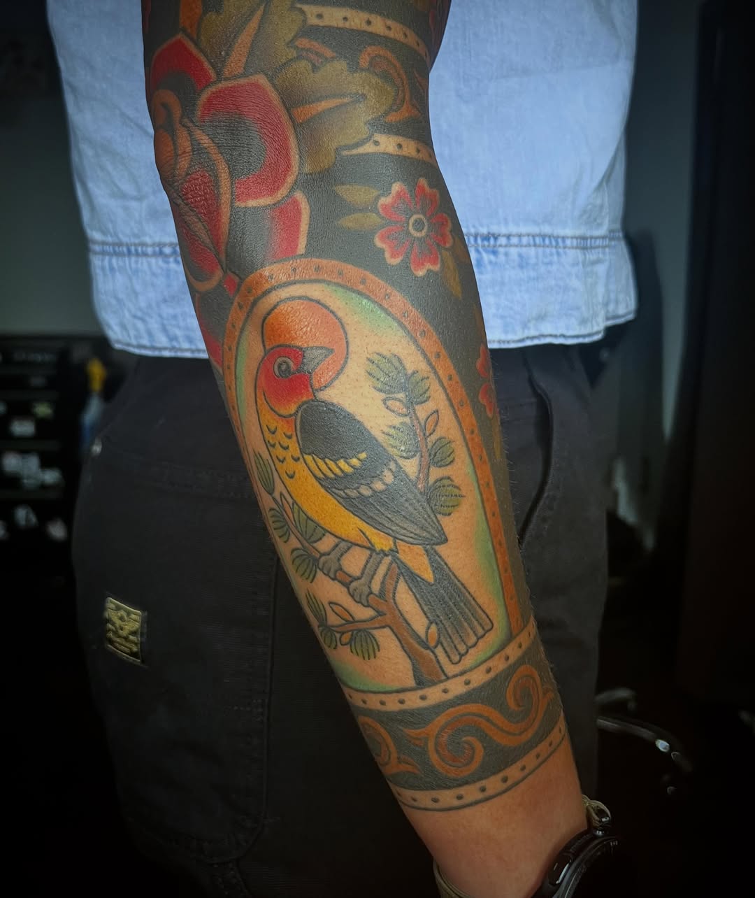 Tattoo by @taylorthetattooer โ american_traditional, neo_traditional