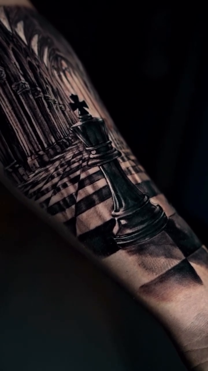 Tattoo by @alberto.m_tattoo β realism, black_and_grey
