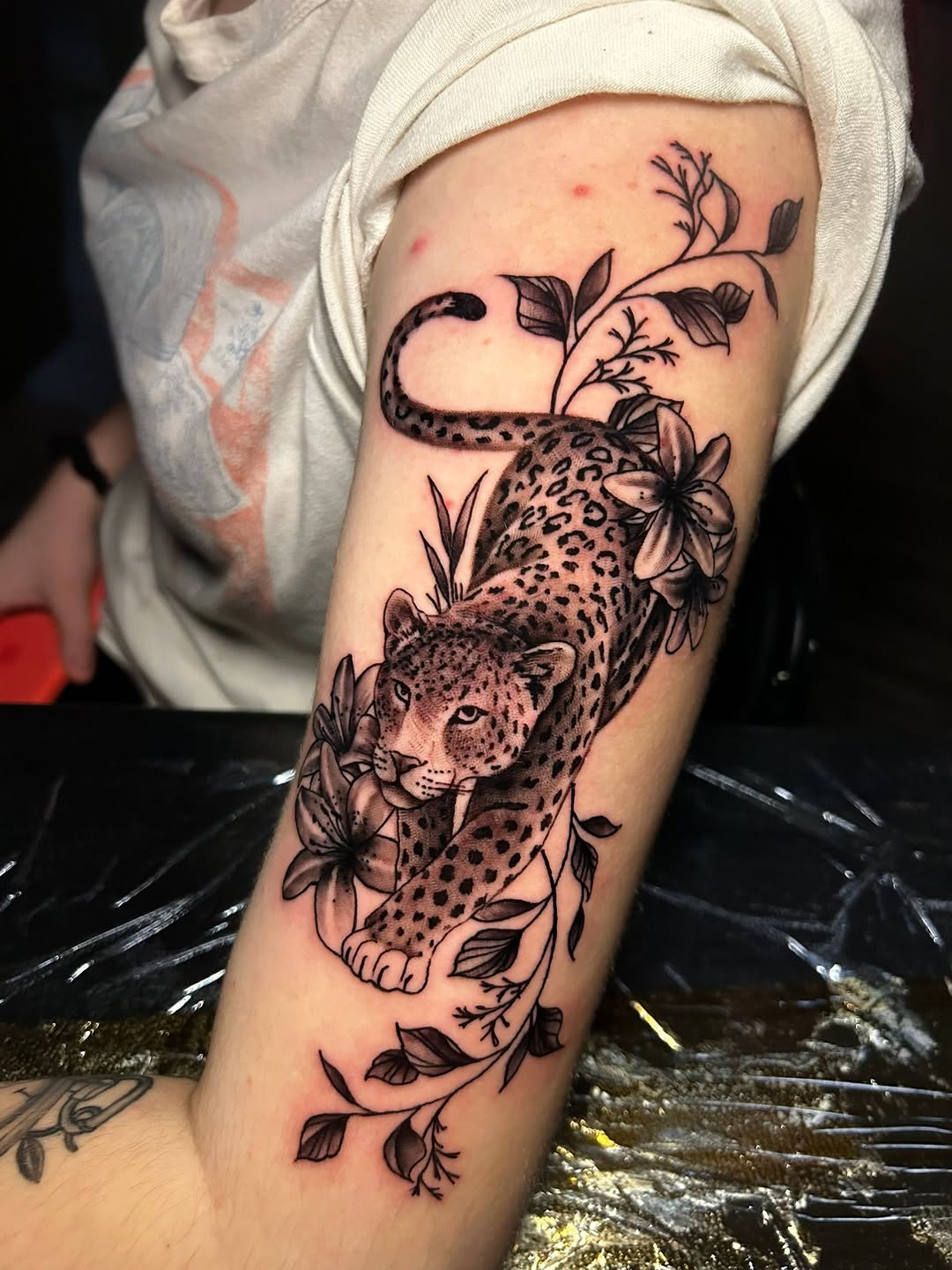 Tattoo by @bigtatt_daartist — realism, black_and_grey