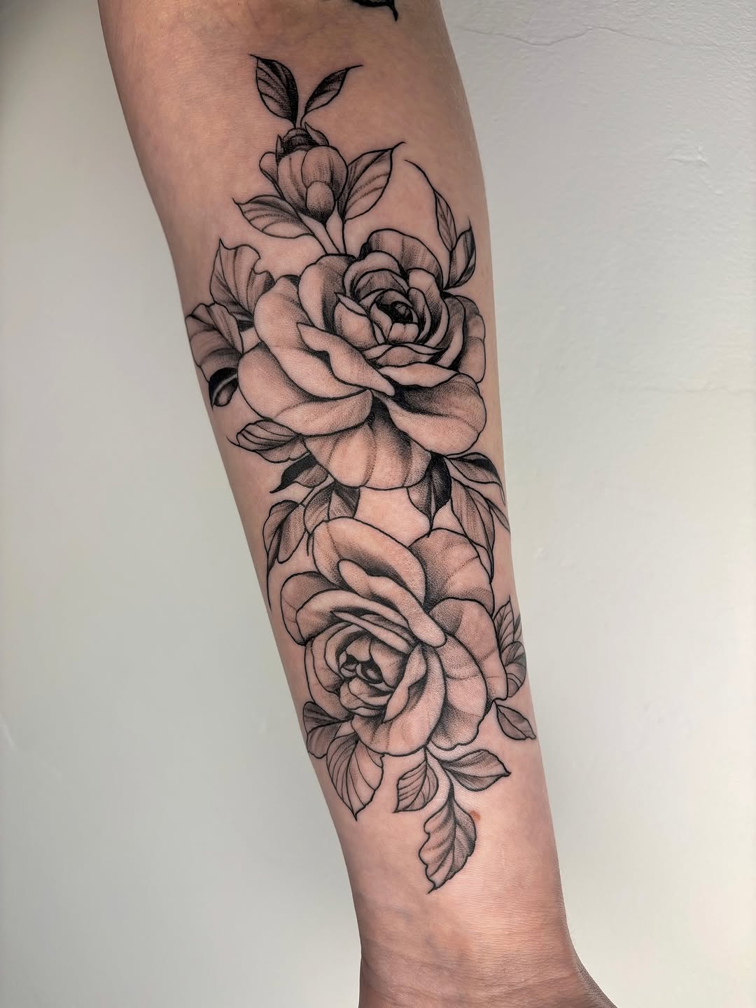 Tattoo by @profound.desires β black_and_grey, fine_line