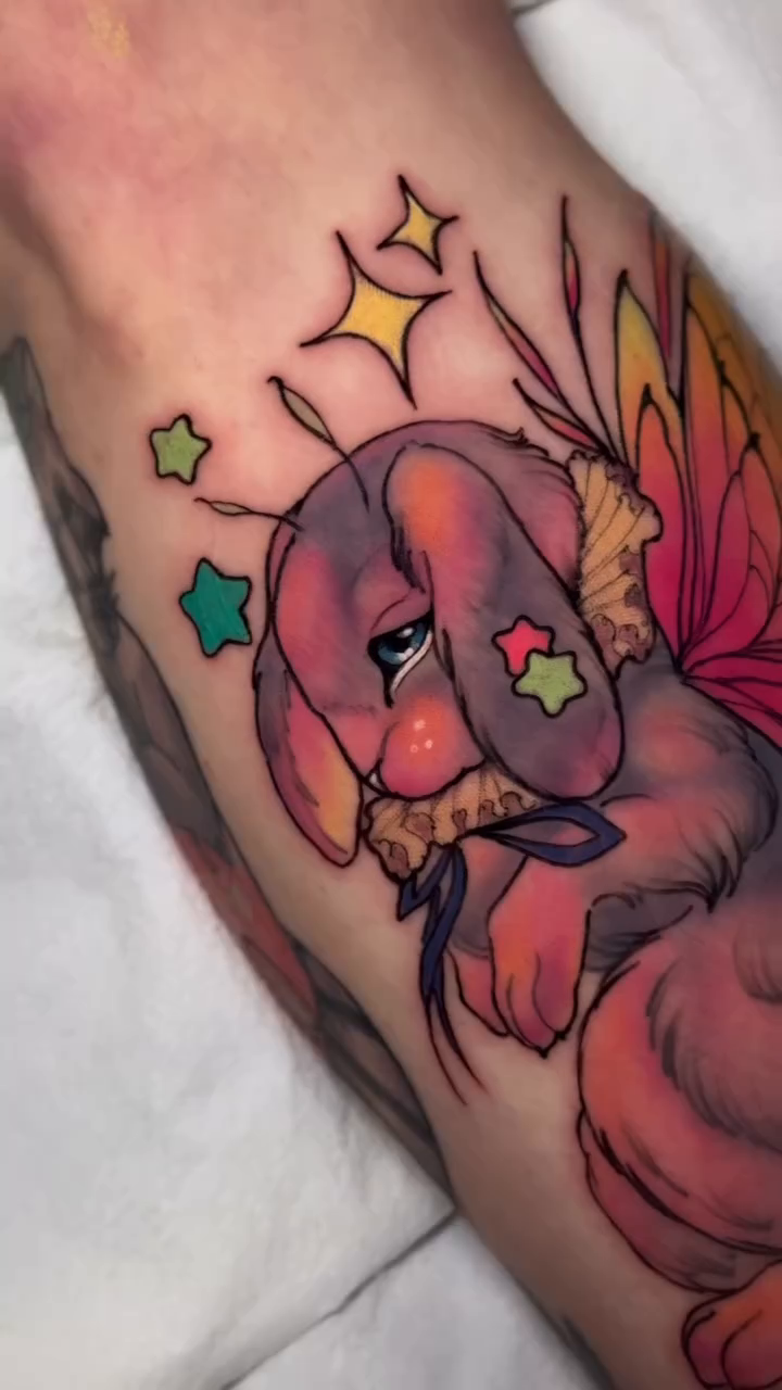 Tattoo by @holyironkira — illustrative, new_school