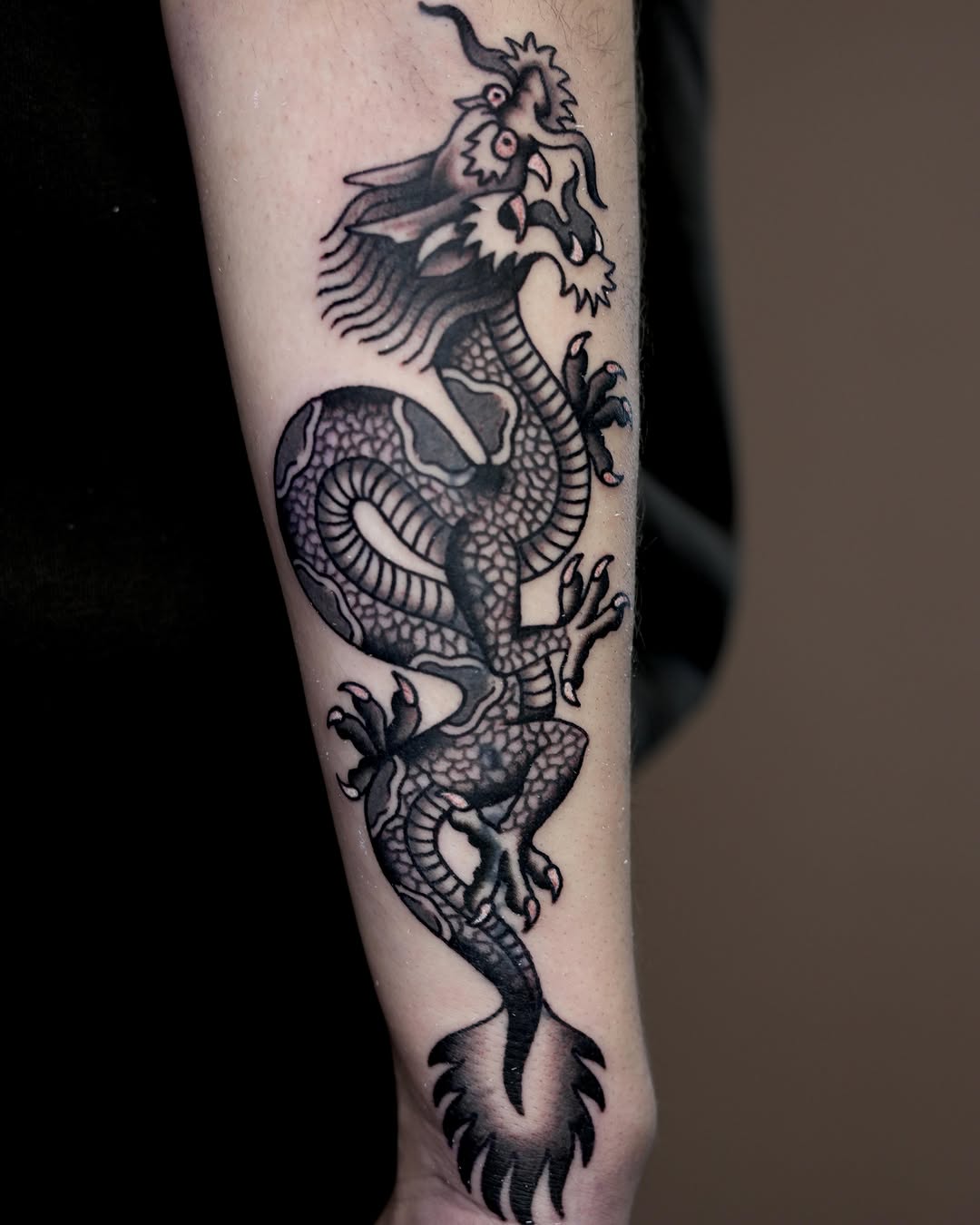 Tattoo by @novavaughntattoo — japanese_irezumi, blackwork