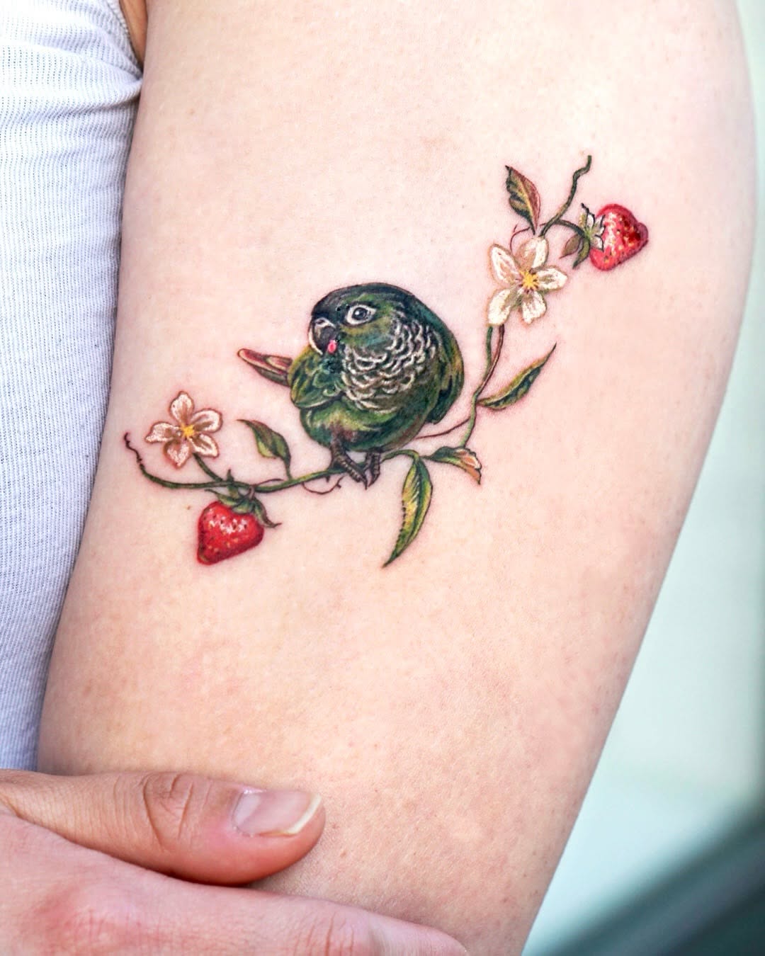 Tattoo by @1sle_tattoo — realism, fine_line