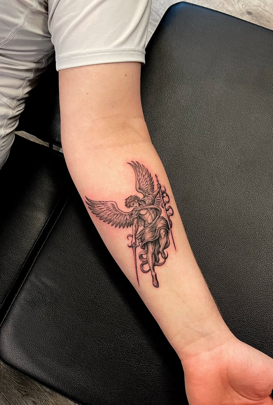 Tattoo by @briankirsch9 — black_and_grey, realism