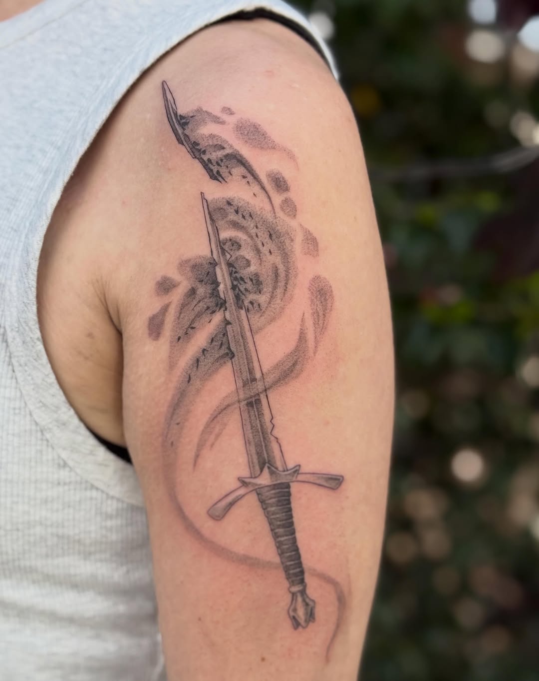 Tattoo by @ink.by.brooke — black_and_grey, realism