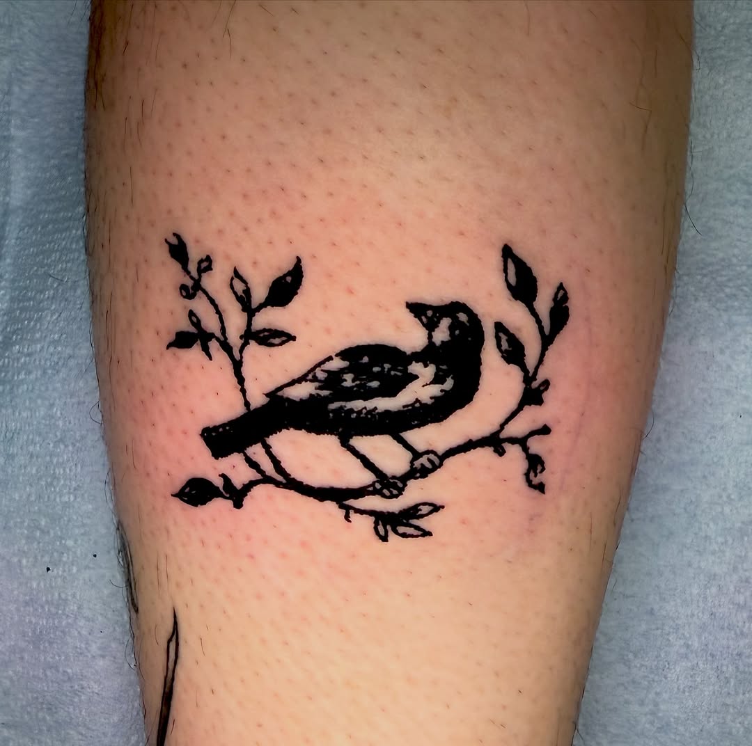 Tattoo by @noahvincenttattoo — blackwork