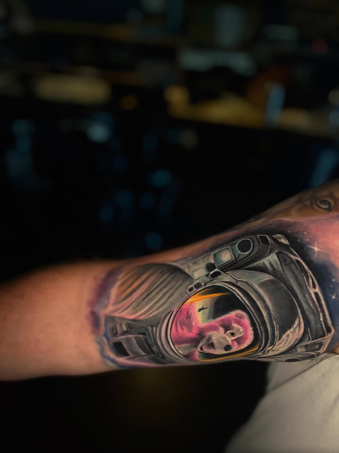 Tattoo by @luci.bat.tattoo β realism, black_and_grey