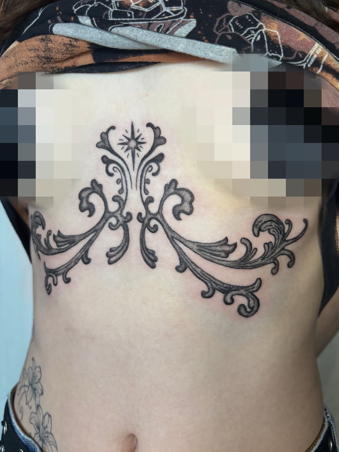 Tattoo by @cooperfckingtats — ornamental, blackwork