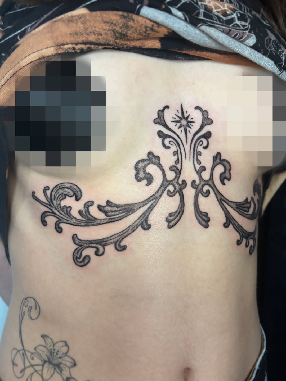 Tattoo by @cooperfckingtats — ornamental, blackwork