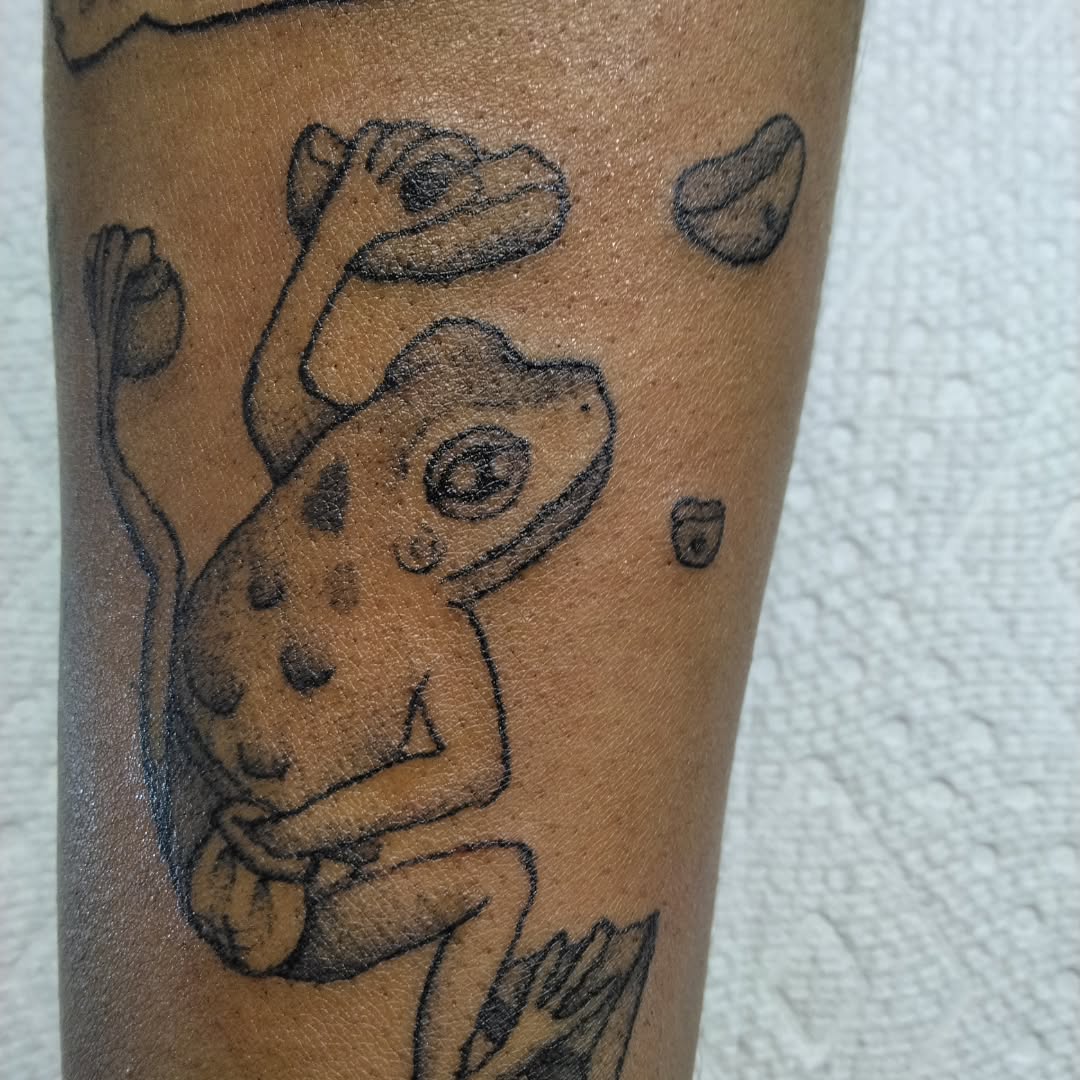 Tattoo by @its_malynda_baby — black_and_grey