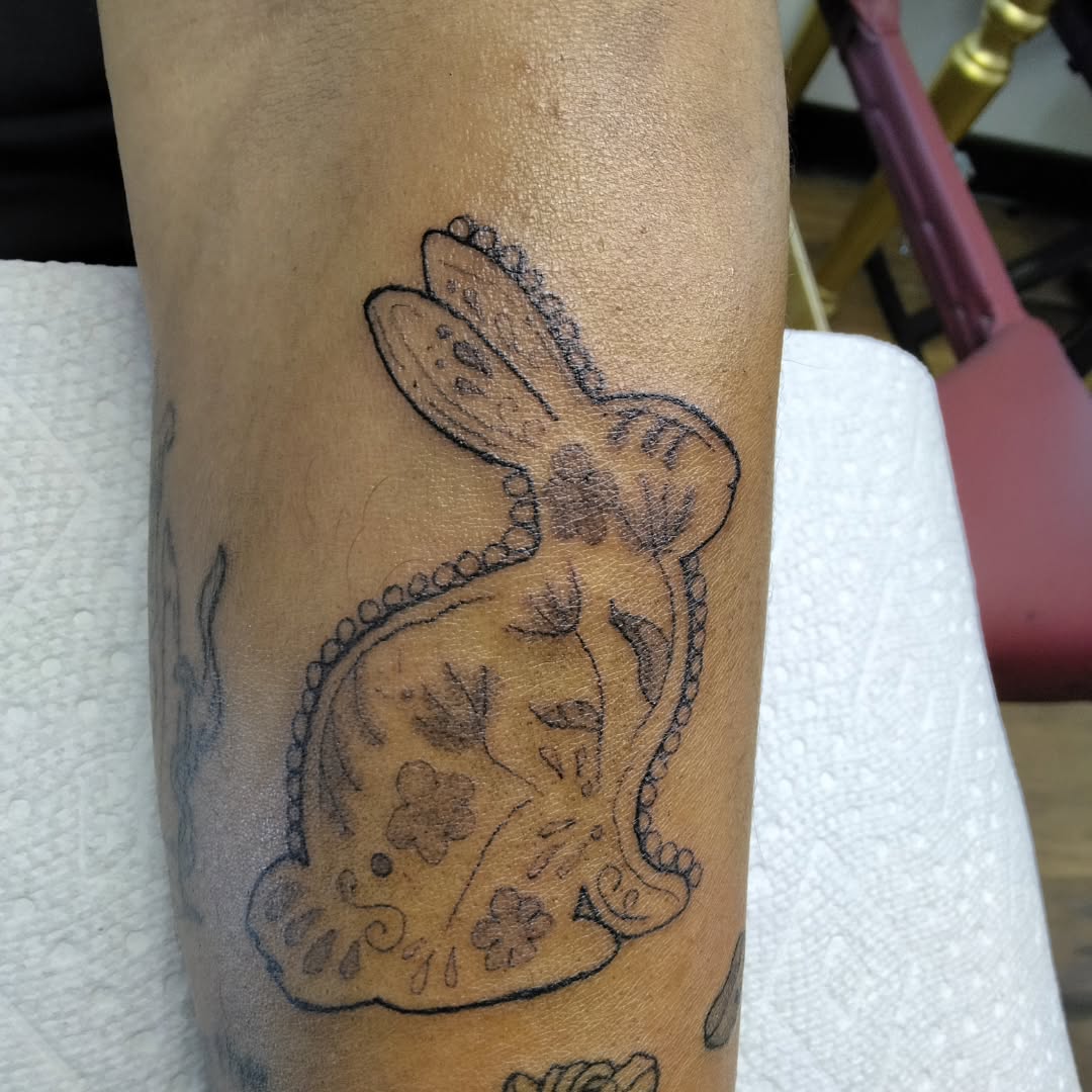 Tattoo by @its_malynda_baby — black_and_grey