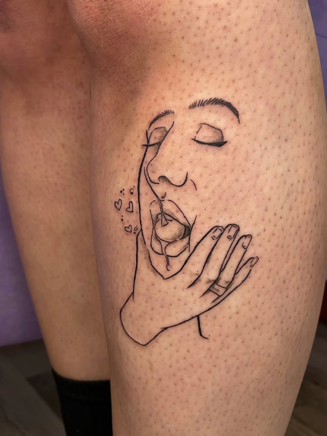 Tattoo by @lunatattoosya — fine_line