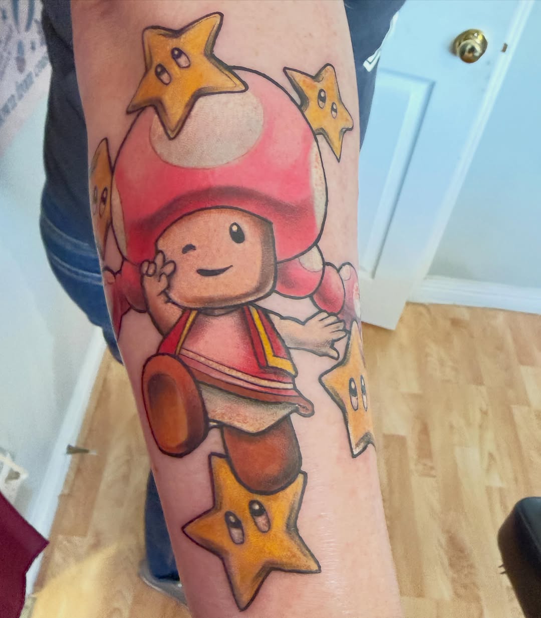 Tattoo by @ink5linger — new_school