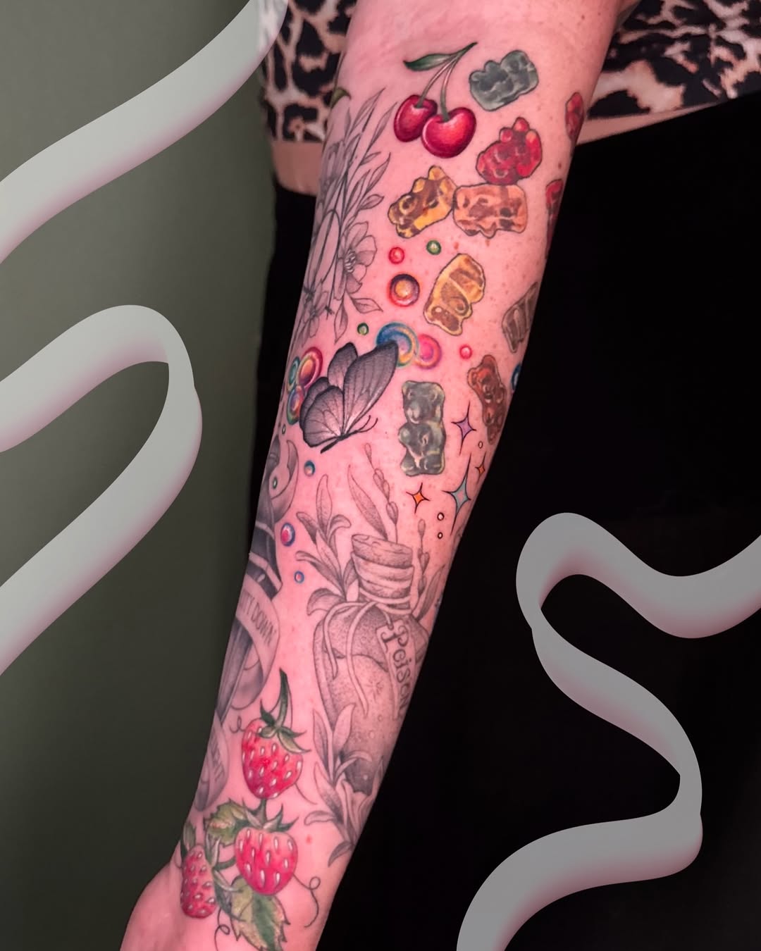 Tattoo by @nichole.viridian — illustrative, new_school