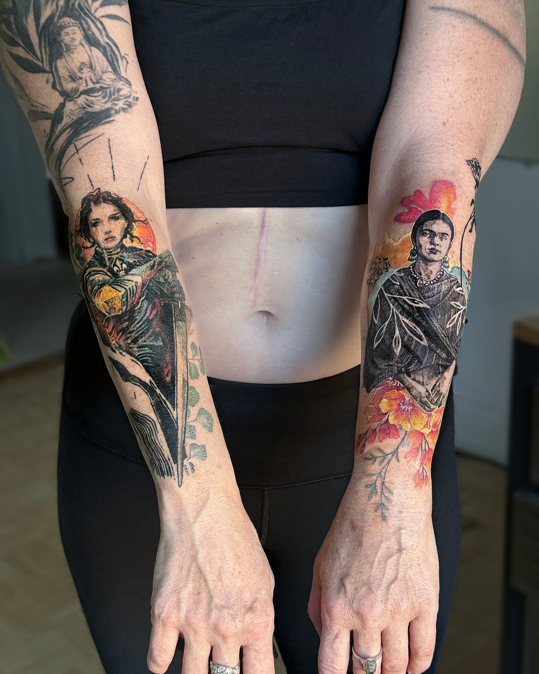 Tattoo by @emmagracetattoo — realism, black_and_grey