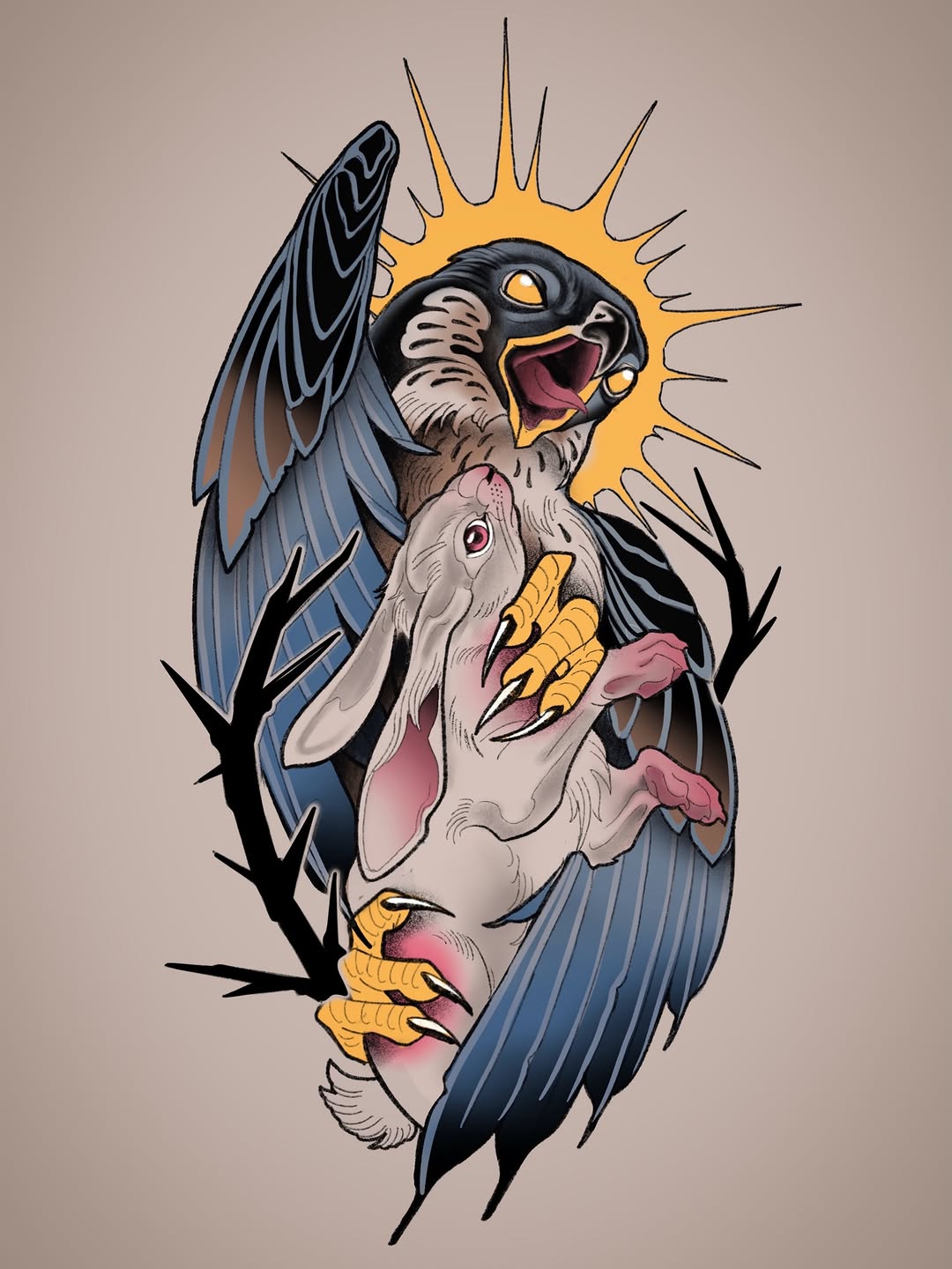 Tattoo by @elliechaseart — american_traditional