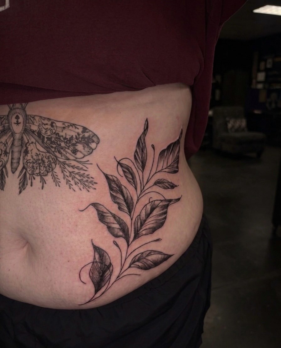 Tattoo by @lextattooos — black_and_grey, fine_line