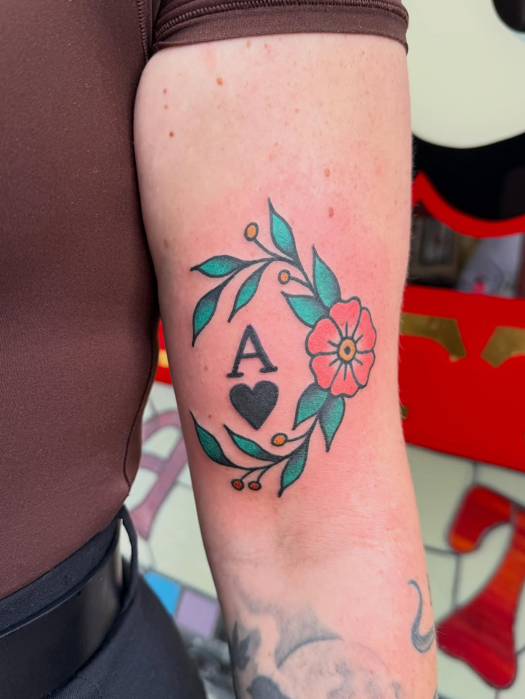 Tattoo by @tattoosbyatom — illustrative, american_traditional