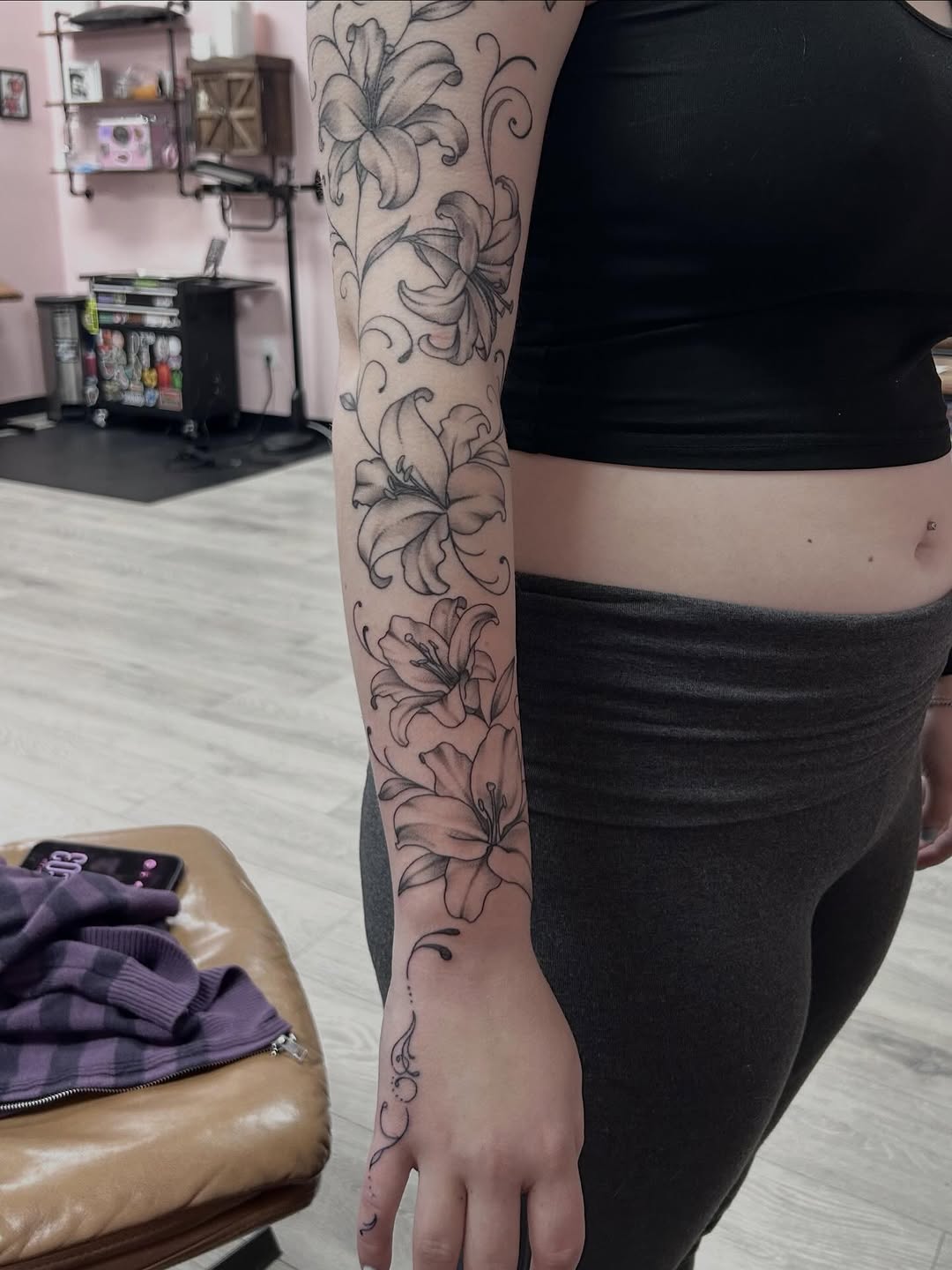 Tattoo by @redtattoos518 — illustrative, black_and_grey