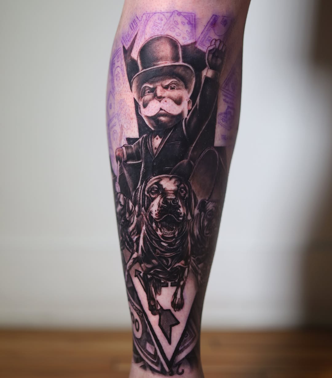 Tattoo by @osotatz โ realism, black_and_grey