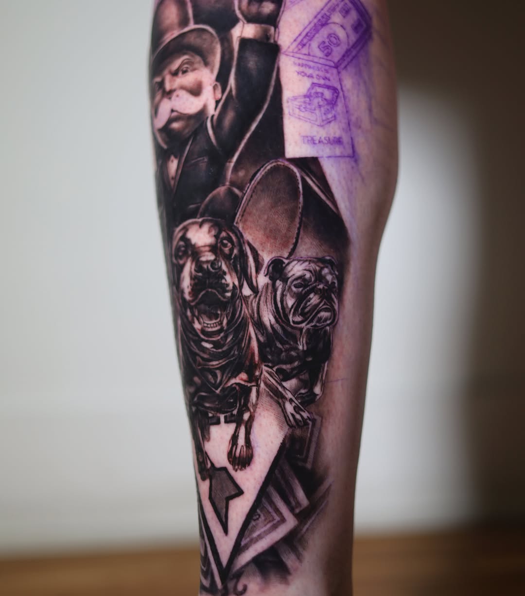 Tattoo by @osotatz โ realism, black_and_grey