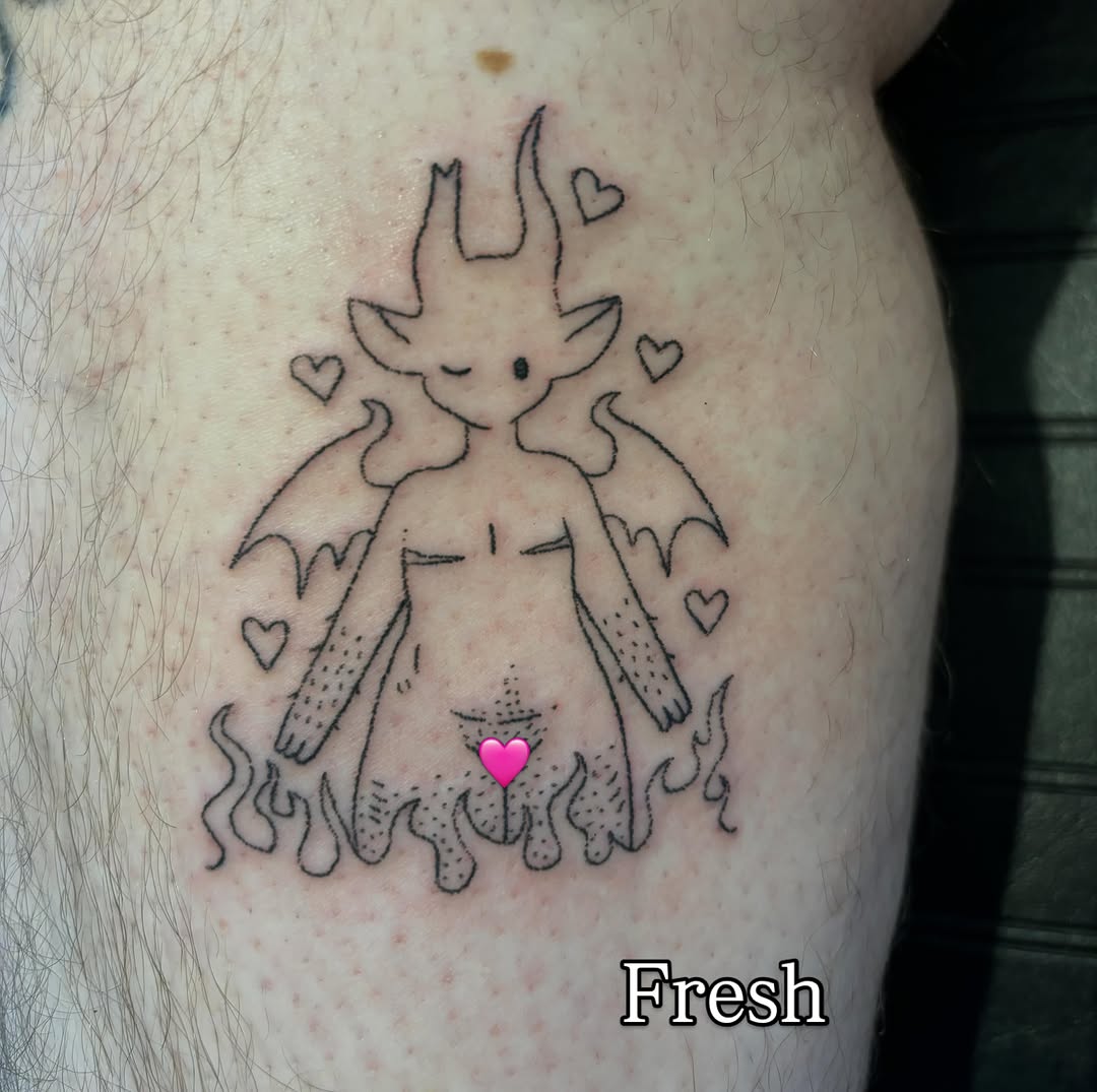 Tattoo by @skullgunk — fine_line