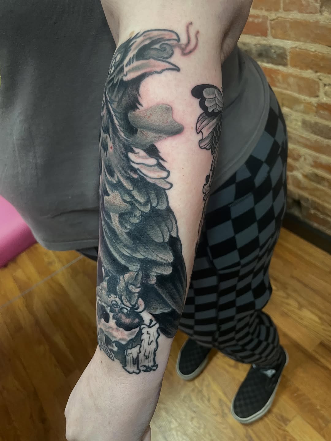 Tattoo by @auzzy.inkpirate — blackwork