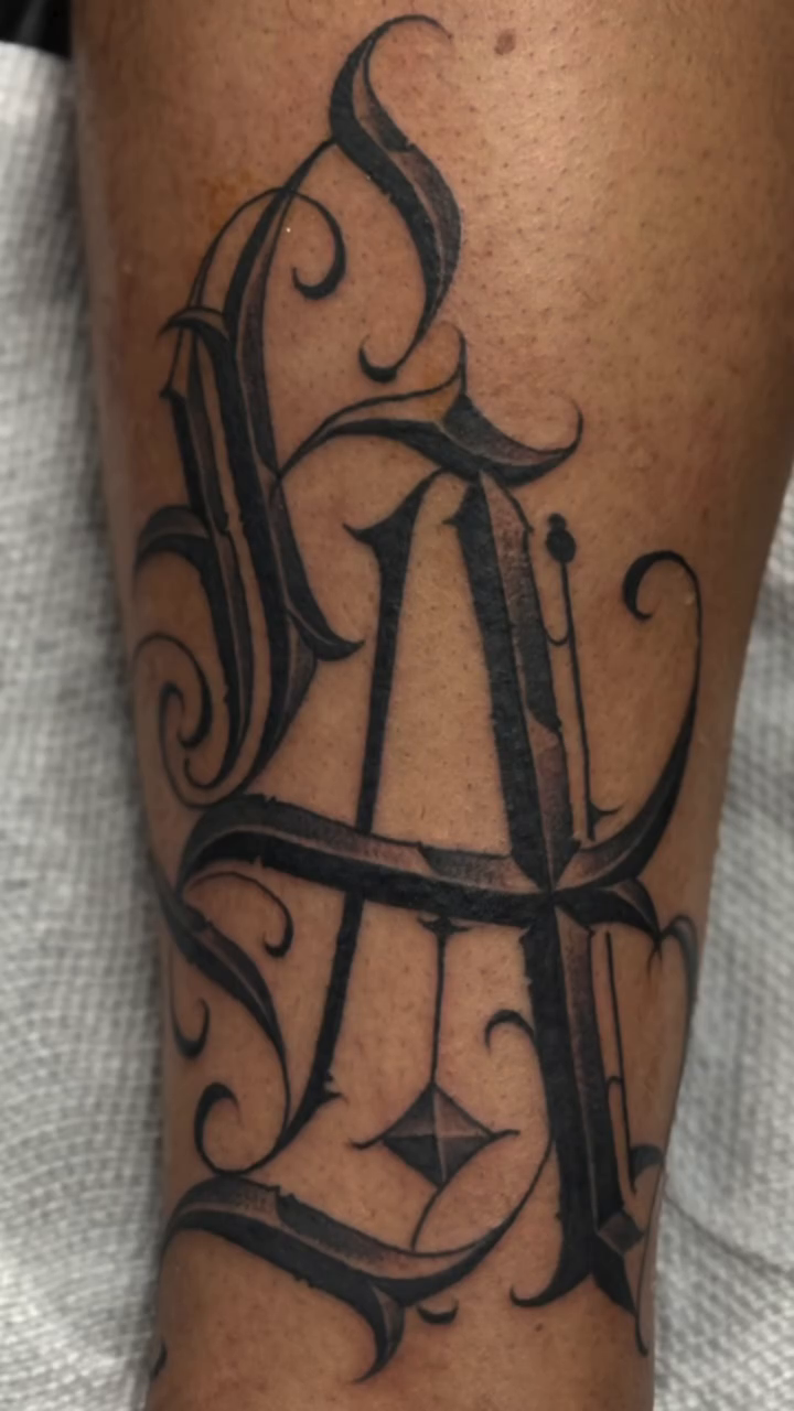 Tattoo by @nickysix86 — chicano, lettering_script