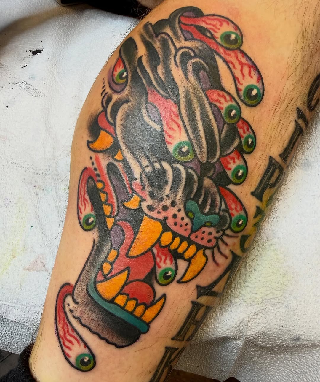 Tattoo by @mikewilsontattoo — american_traditional, neo_traditional
