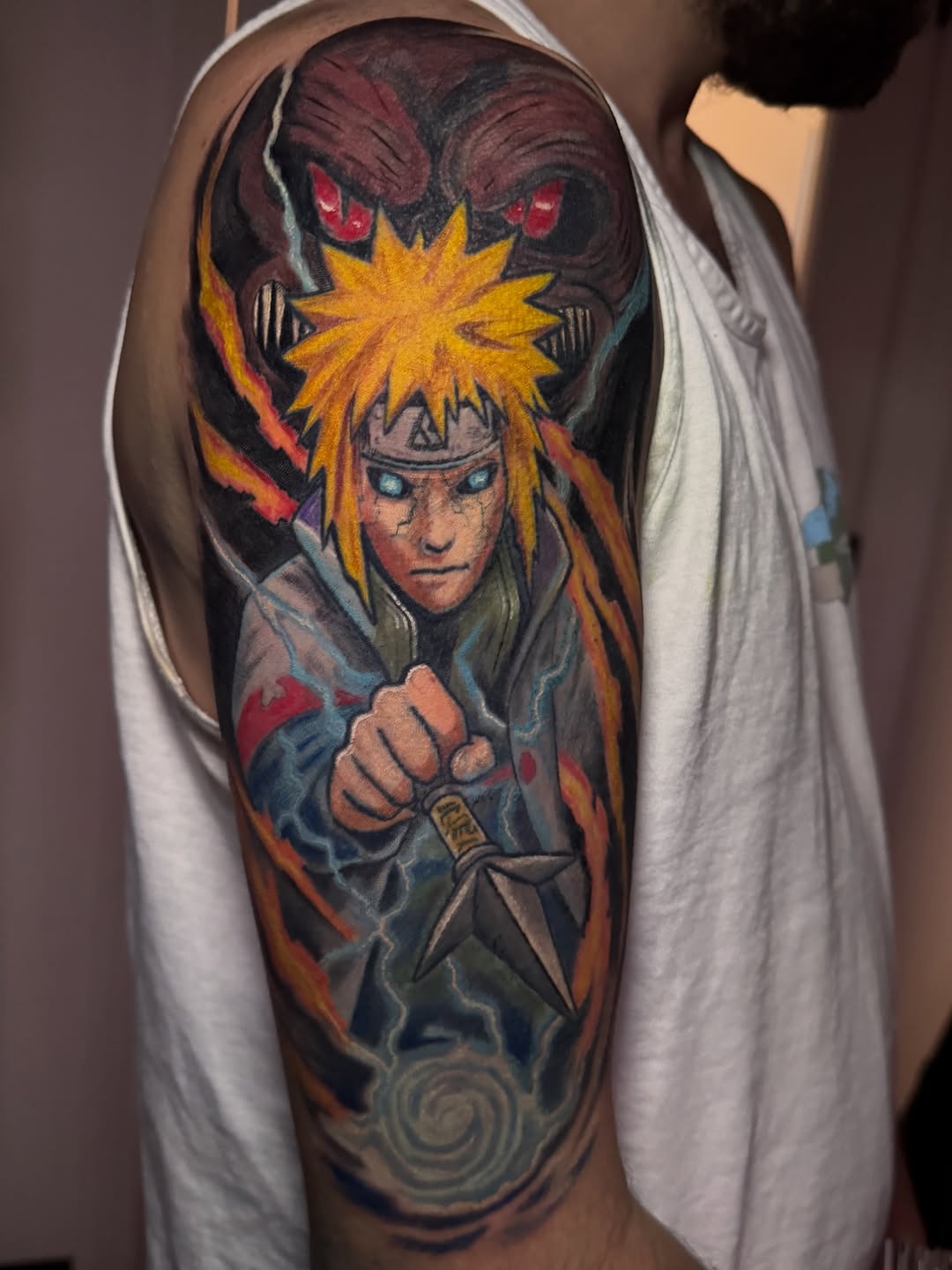 Tattoo by @stiffrakoonink โ anime