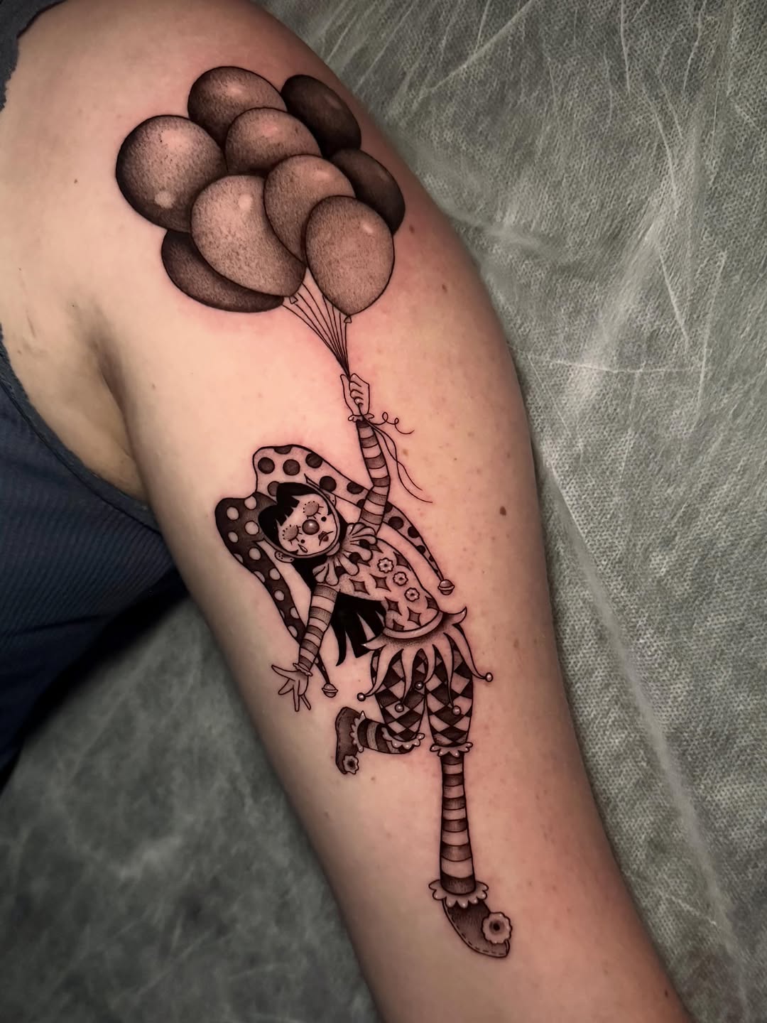 Tattoo by @hackytats — chicano, black_and_grey