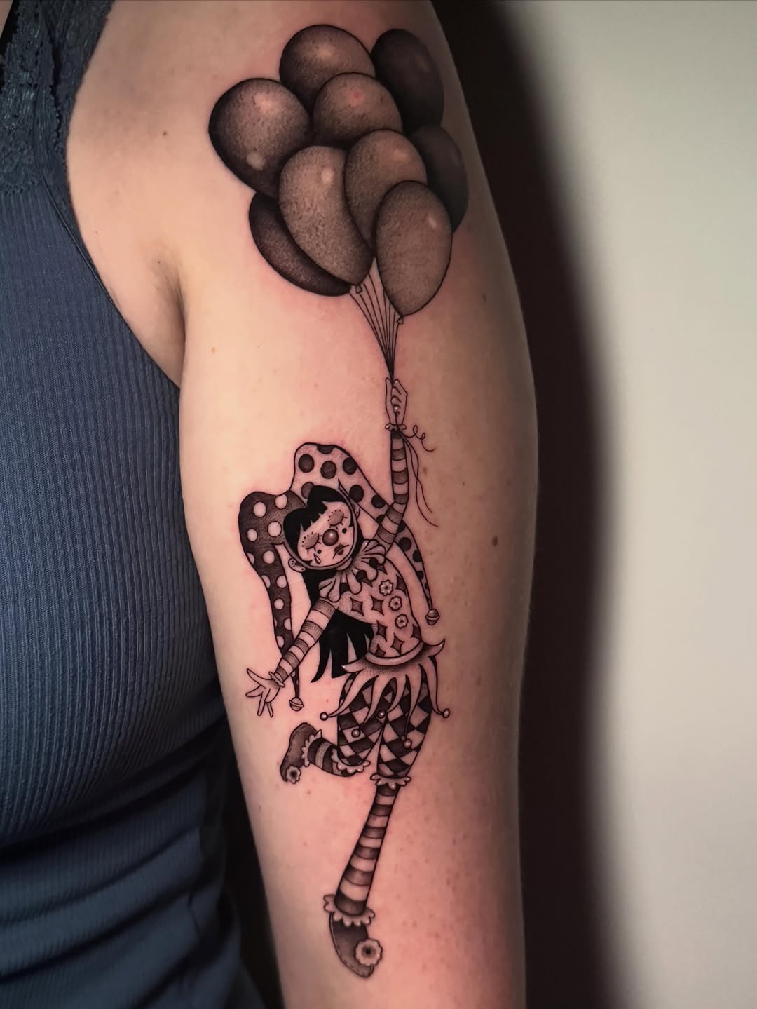 Tattoo by @hackytats — chicano, black_and_grey