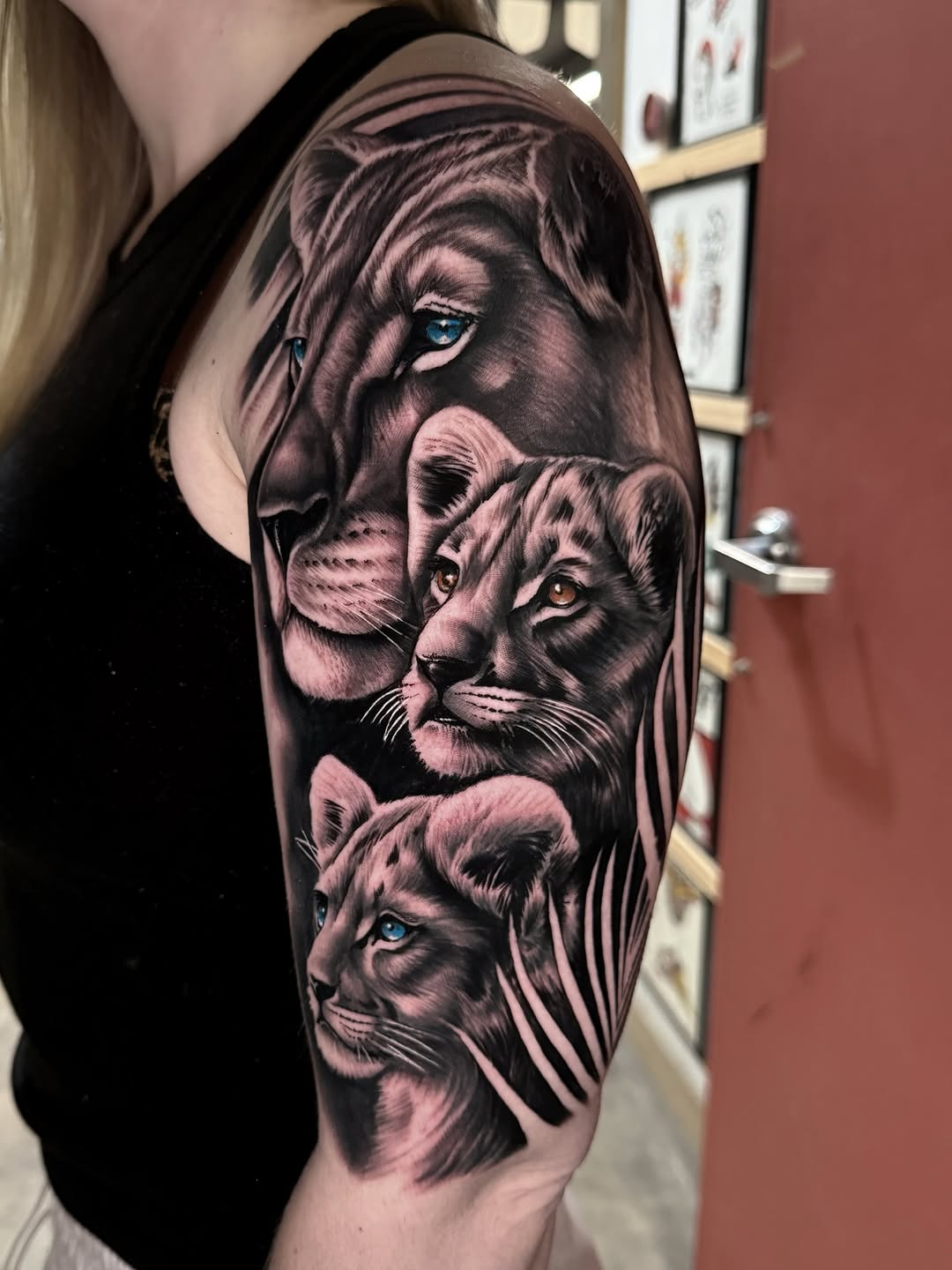 Tattoo by @mattoo33 โ realism, black_and_grey