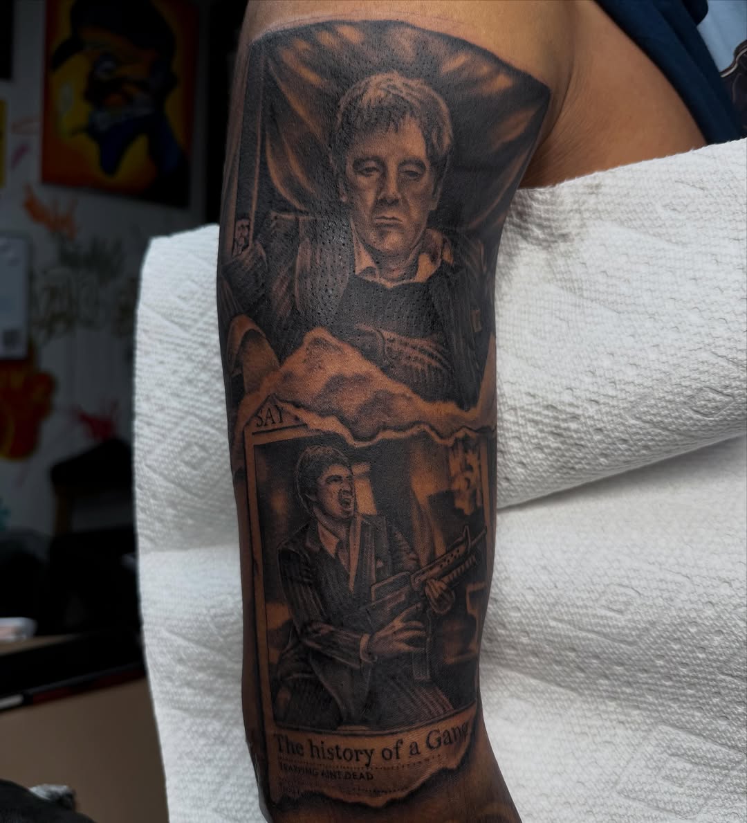 Tattoo by @armonlaleh β realism, black_and_grey
