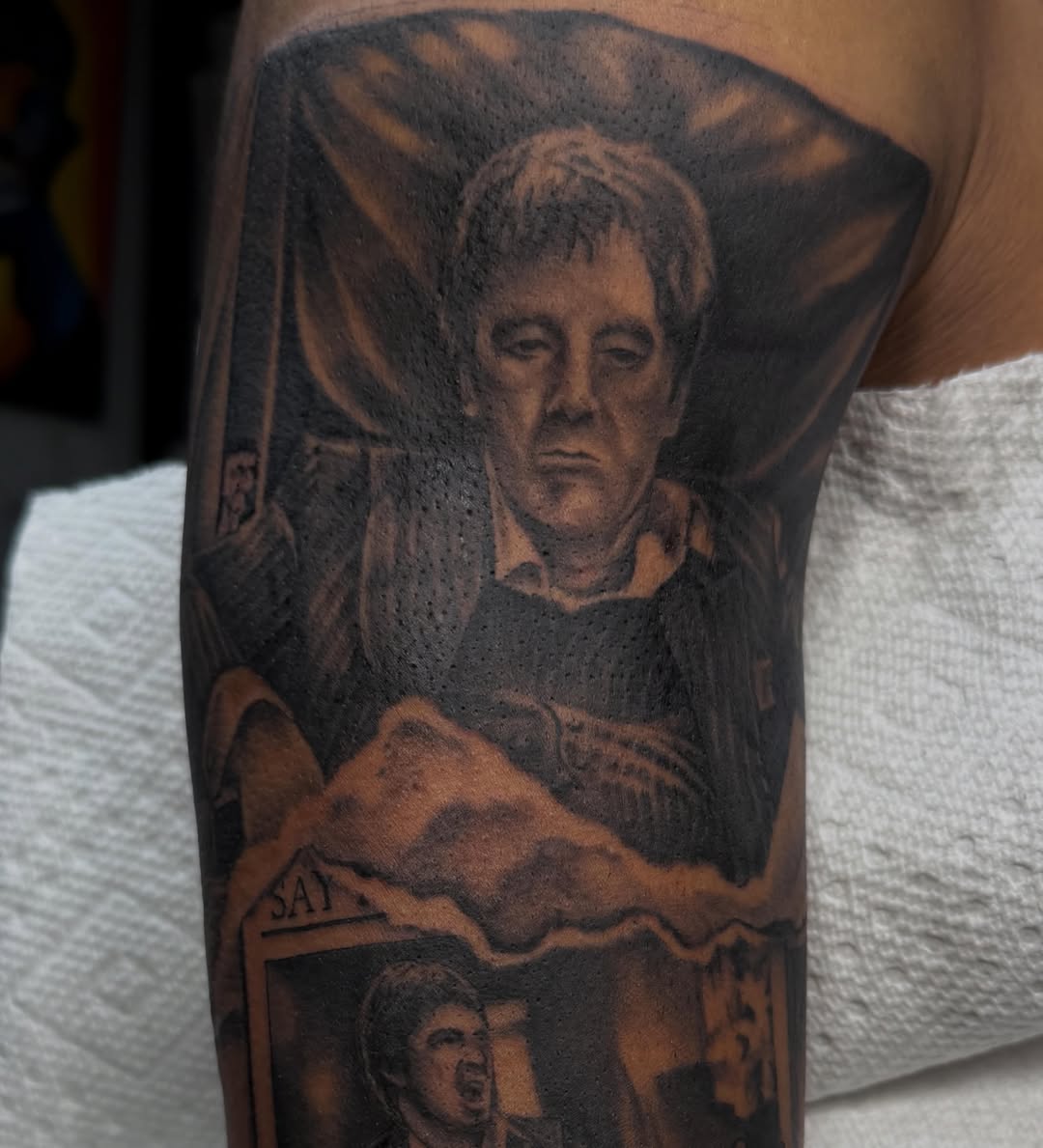 Tattoo by @armonlaleh β realism, black_and_grey