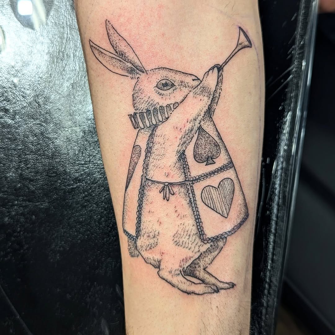 Tattoo by @dondunntattoos — black_and_grey
