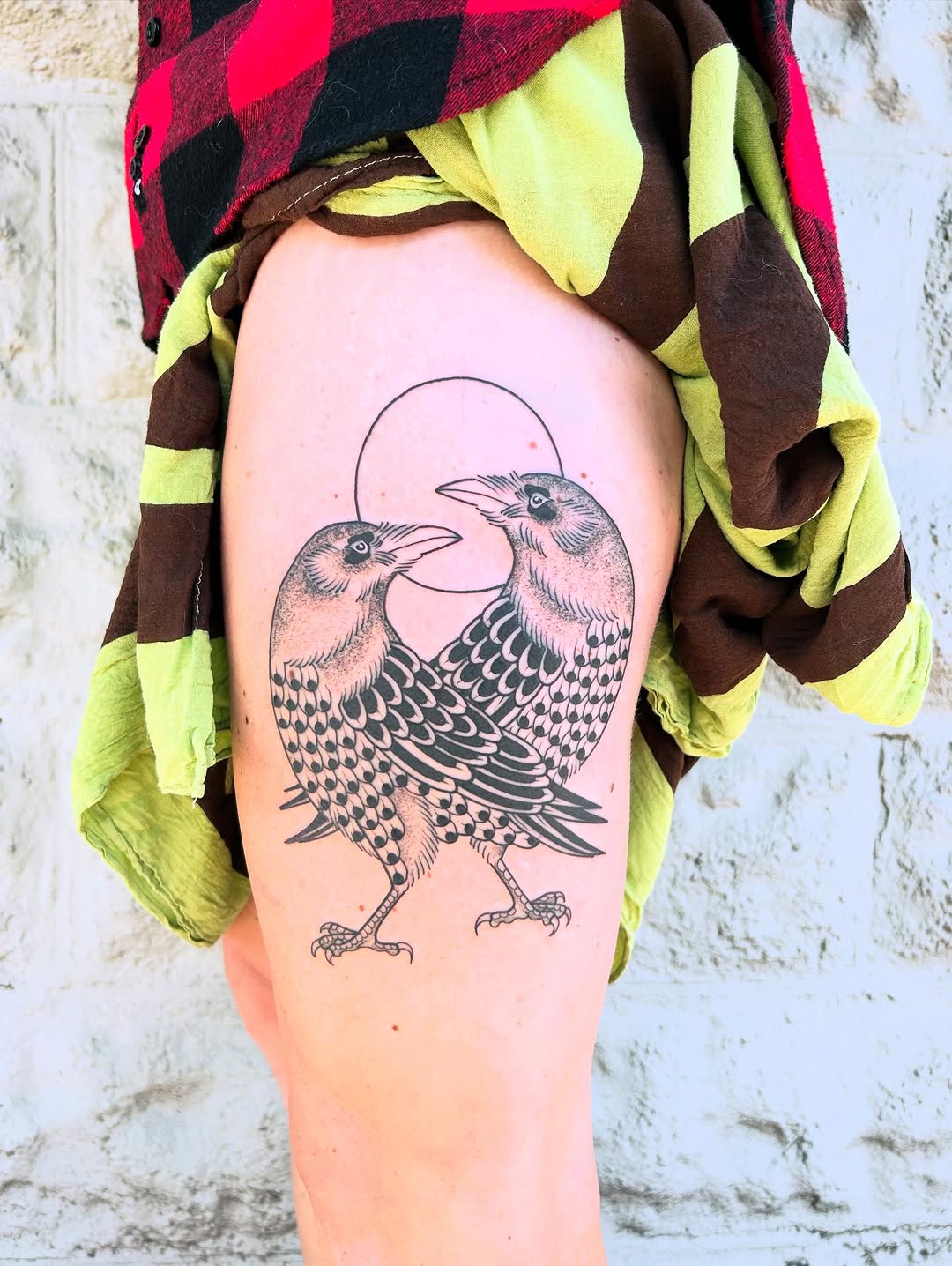 Tattoo by @eekpdx β black_and_grey, illustrative