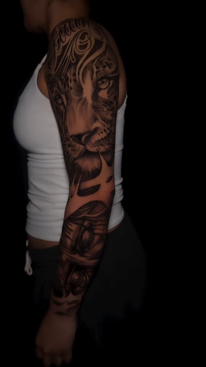 Tattoo by @_inkplug — realism, black_and_grey