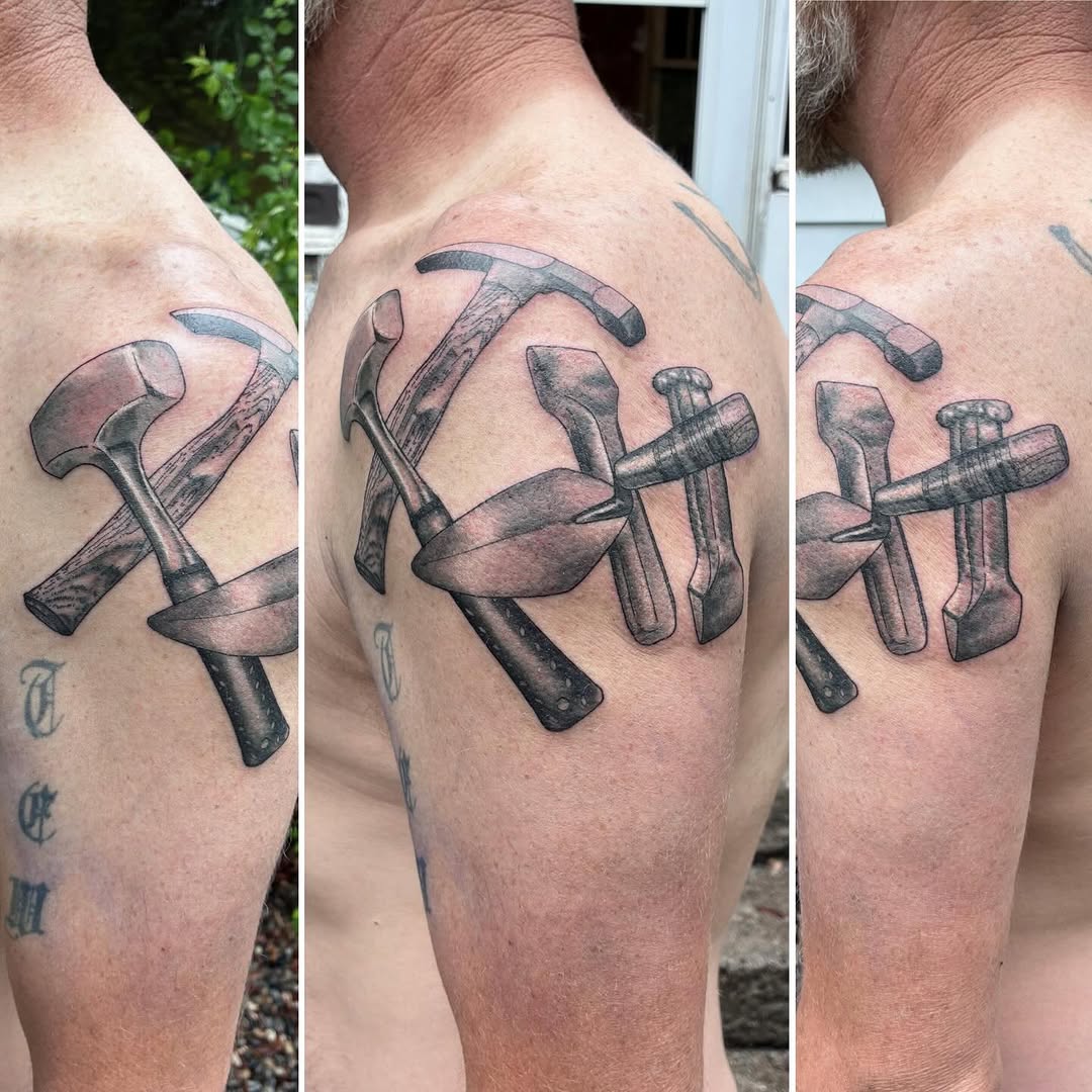 Tattoo by @linzihungerfordtattoos — black_and_grey, realism