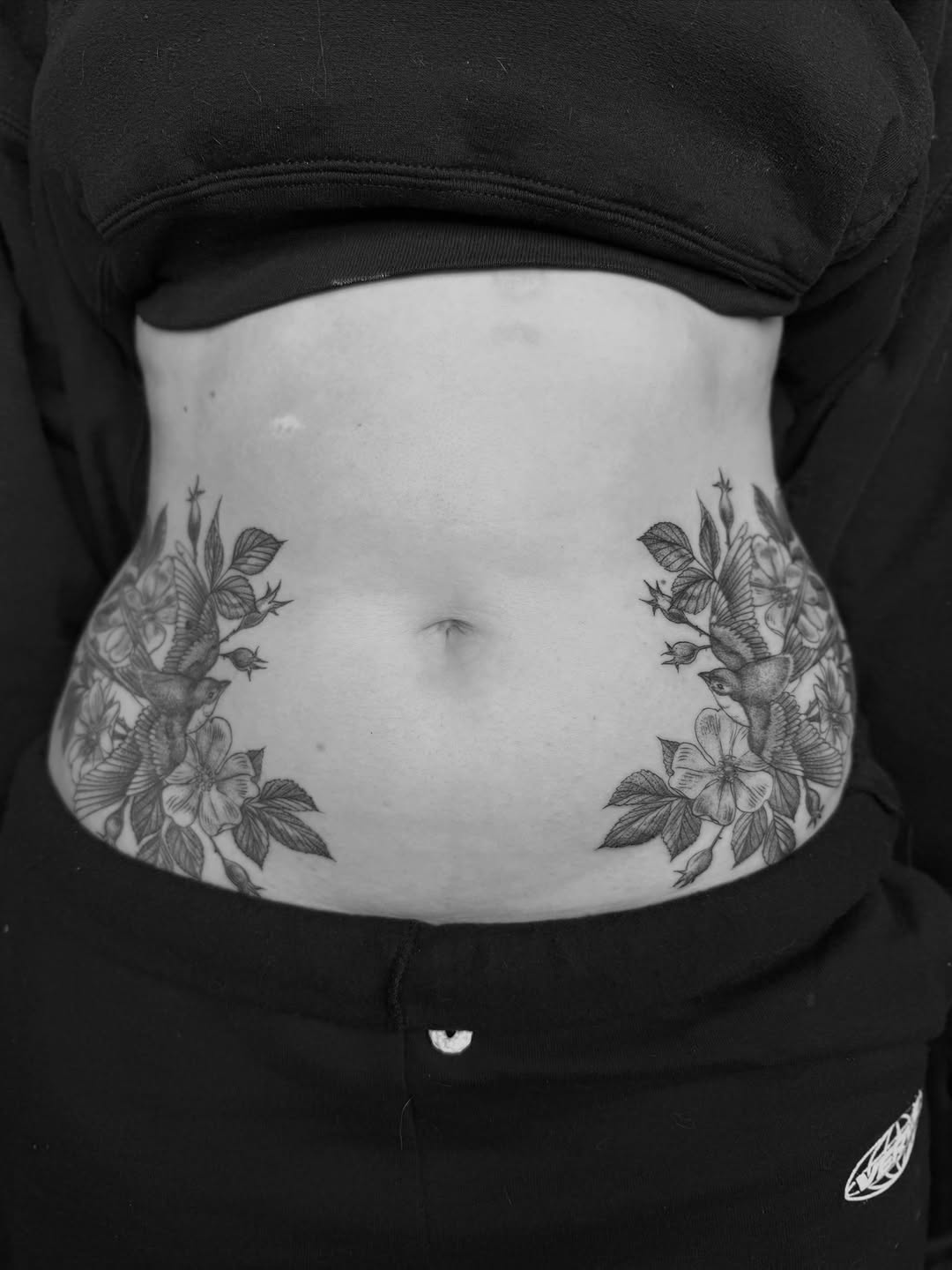 Tattoo by @alexbrooke — black_and_grey, fine_line