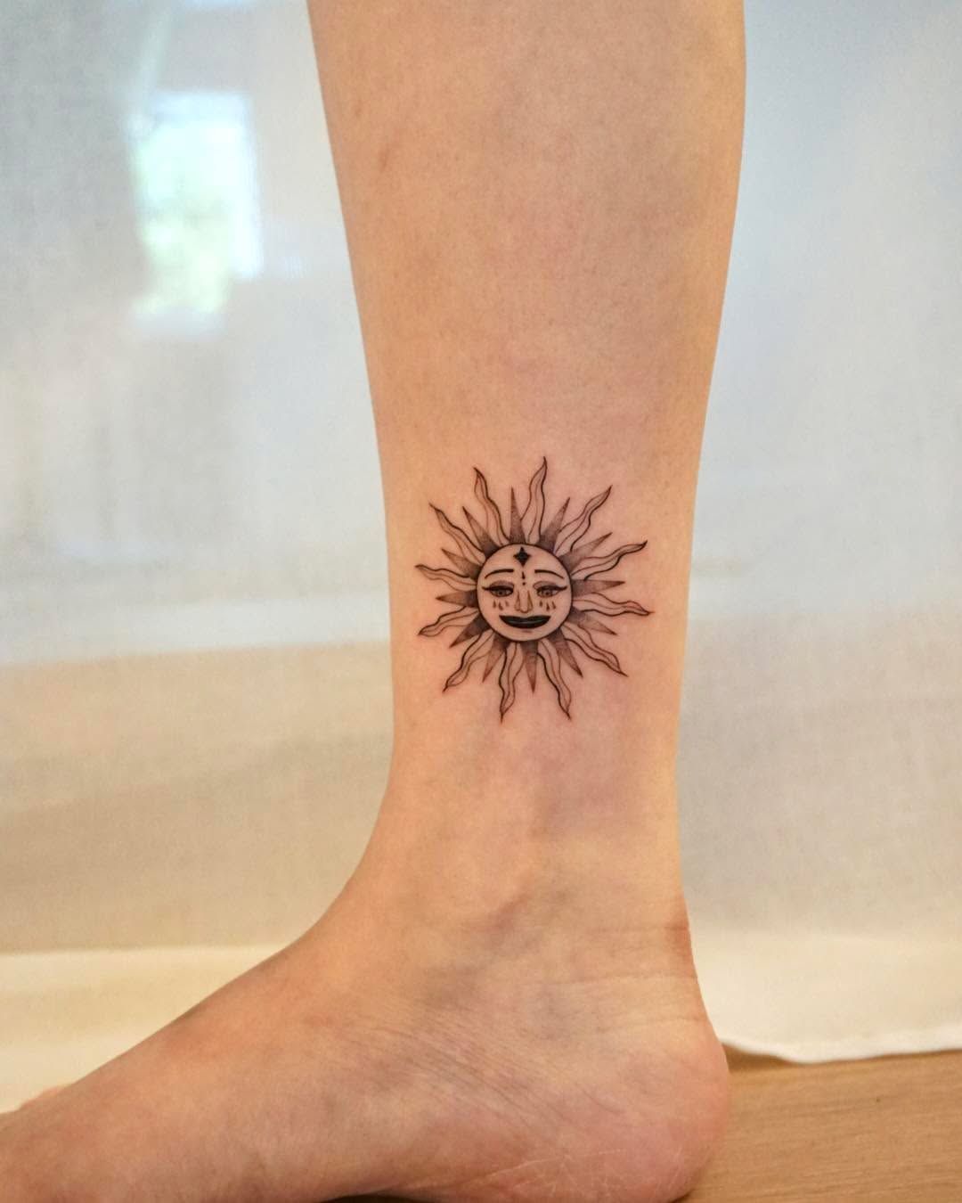 Tattoo by @yuri_tattooer — fine_line, black_and_grey